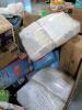 Big box store in a box food and household and clothing: protein, coffee meat, Pine-Sol, Campbell Soup, protein, Garbage bags, seasoning, goldfish, detergent, zip fizz, gain, fruit cocktail, Steve Madden, Febreze, lids, applesauce, Chick-fil-A sauce, zip f - 4
