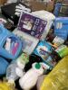 Big box store in a box food and household and clothing: protein, coffee meat, Pine-Sol, Campbell Soup, protein, Garbage bags, seasoning, goldfish, detergent, zip fizz, gain, fruit cocktail, Steve Madden, Febreze, lids, applesauce, Chick-fil-A sauce, zip f - 13