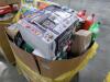 Big box store in the box: dryer sheets, liquid tide, game, Clorox, Folgers, crest, scope, copy paper, dove soap, graham crackers, milk bones, and much more - 3