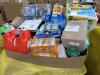 Big box store in the box: dryer sheets, liquid tide, game, Clorox, Folgers, crest, scope, copy paper, dove soap, graham crackers, milk bones, and much more - 7