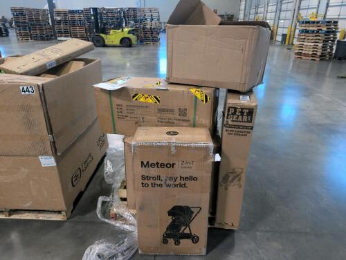 Meteor stroller, pet stroller, bait boxes, water heater, and & More