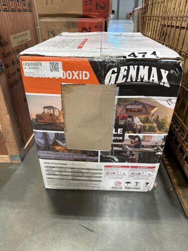 GENMAX dual fuel inverter generator, GM 5500XID