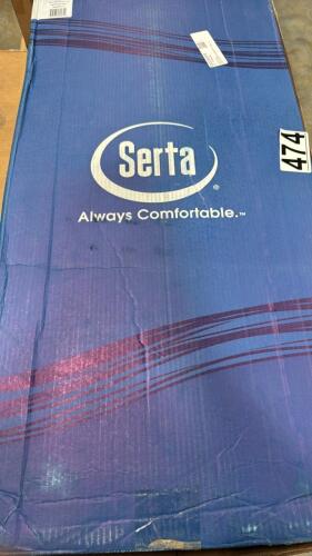 Serra 12 inch memory phone twin mattress, Adirondack chair, pink event bounce house