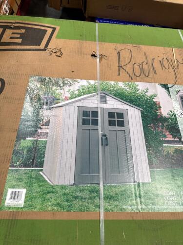 Lifetime outdoor storage shed 60512