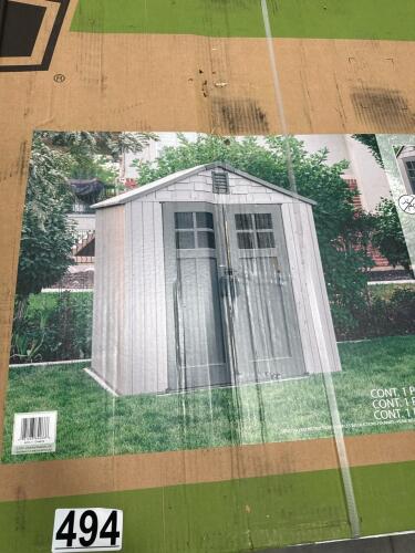 lifetime outdoor storage shed 60512 model