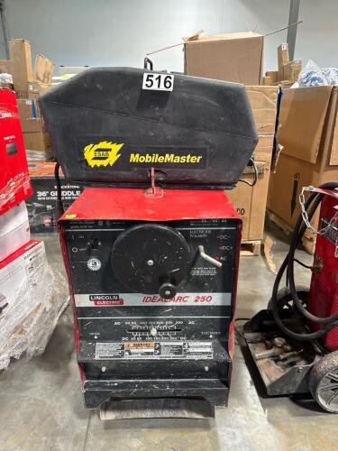 ESAB mobile master IV, Lincoln Electric ideal ARC 250 used