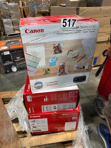Cannon MAXIFY GX 2020 printer, PIXMA printer, use Milwaukee tool,