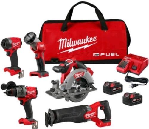 Milwaukee packout and Milwaukee M18 5. tool combo kit 3697-25