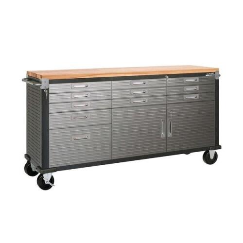 seville classics UltraHD 11 drawer rolling workbench