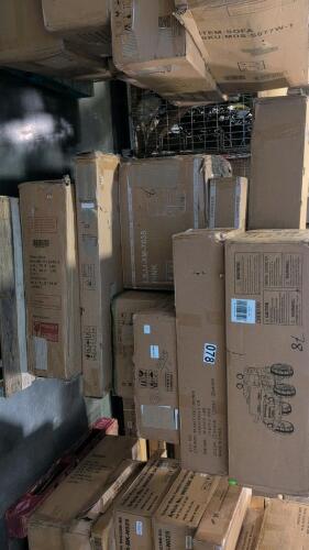 Kids ride on toy, korser, sofa, misc furniture
