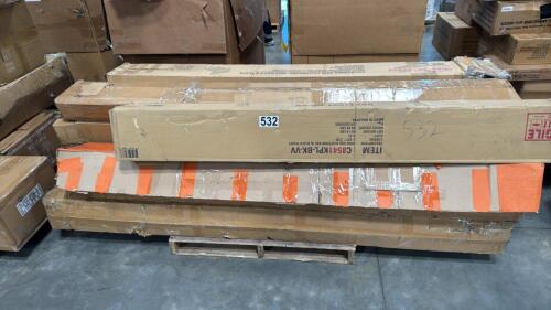 Misc furniture, bed frame, panels and more