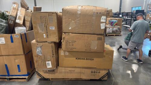 Miscellaneous furniture, treadmill T5 32A, chair, & More