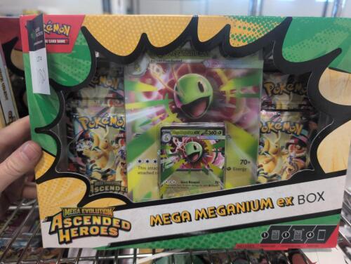 Pokemon mega evolution ascended heroes mega meganium ex box