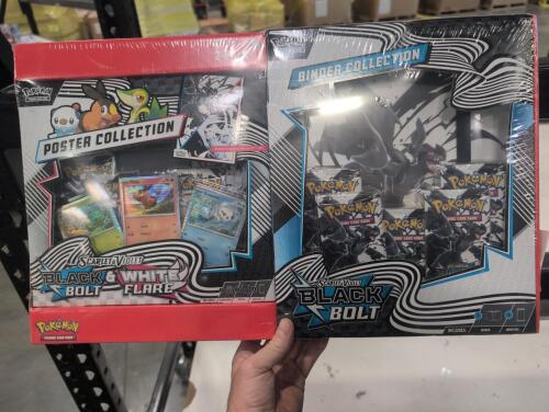 Pokemon scarlet and violet two pack poster and binder collection