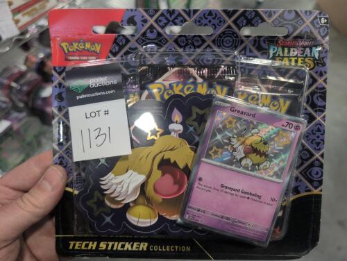 pokemon paldean fates sticker collection gamboling