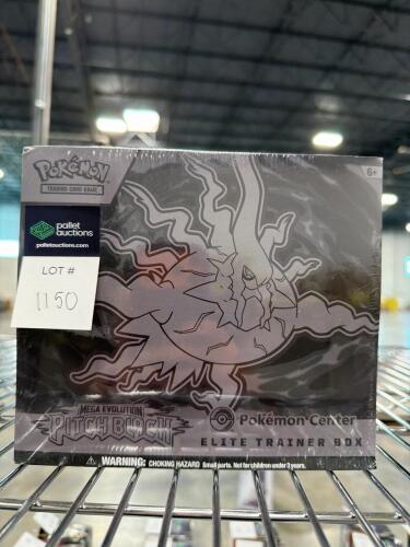 Pokemon mega evolution pitch Black elite trainer box