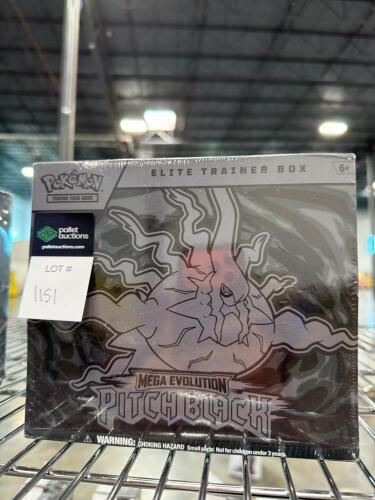 Pokemon mega evolution pitch Black elite trainer box