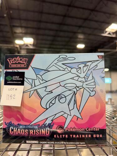 Pokemon mega evolution chaos rising elite trainer box