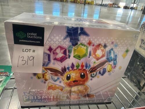 Pokemon prismatic evolution elite trainer box