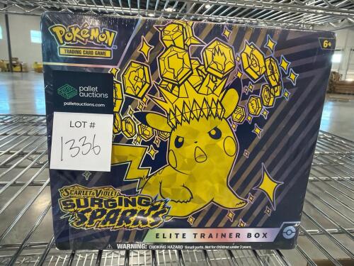 Pokemon surging sparks elite trainer box