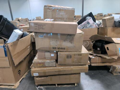 Miscellaneous furniture, pullout sofa, chair, storage box, & More