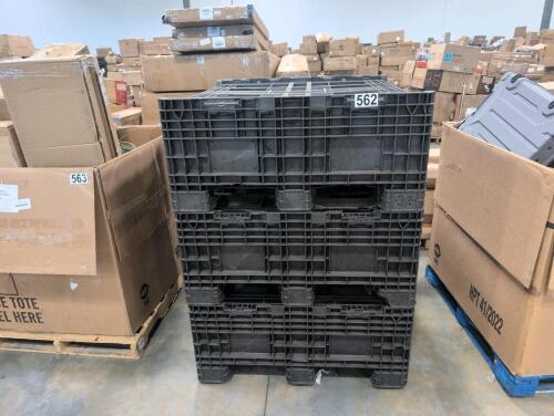 3U line plastic containers