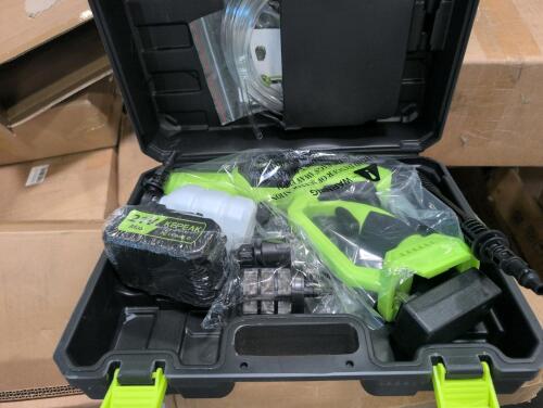 Industrial/automotive,cordless pressure washers