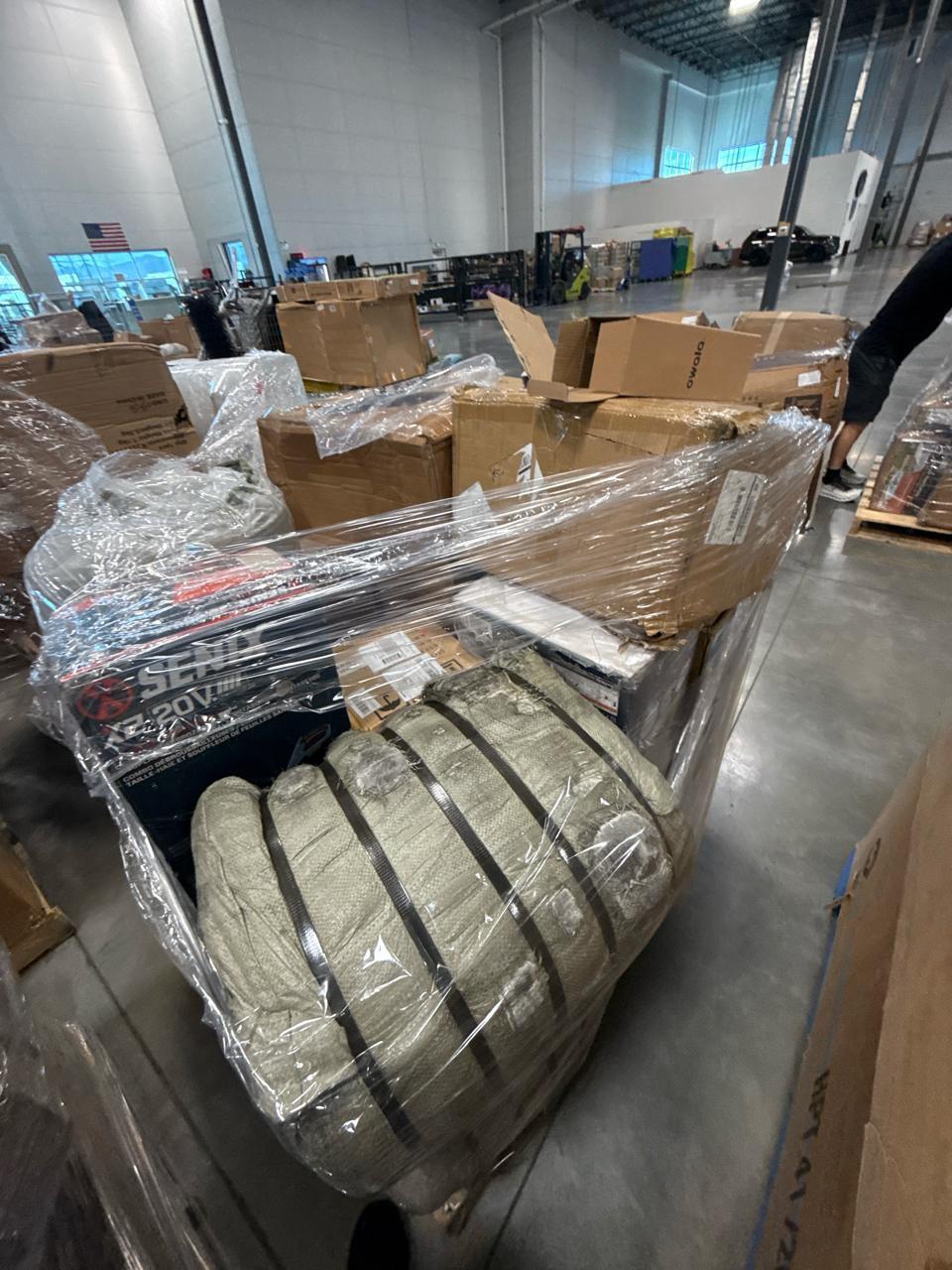 SENIX tools, swimming pool, mattress, another swimming pool, automotive ...