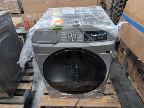 Samsung washer WF45B6300AP appears unused , open box