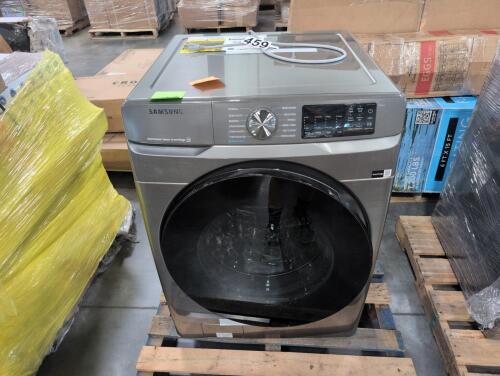 Samsung washer WF45B6300AP appears unused , open box