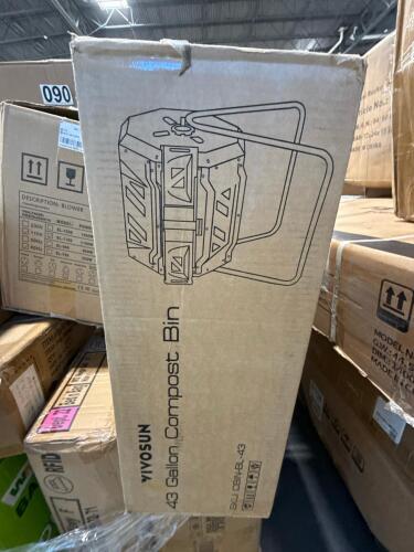WM dumpster in a bag, blower, TCL smart dehumidifier, mattress, yard tool, & More