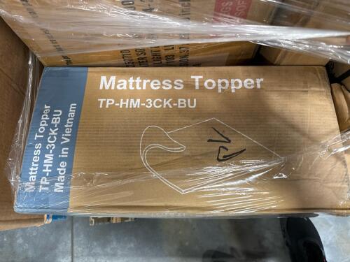 mattress topper, office chair, one piece toilet, and more