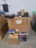 Electronics, heavy cable, alarm.com, echo spot, Polaroid, printers, PlayStation controller, RAINE 75, LaserJet, bamboo lab 3-D print filament, SCEPTR monitors, controllers, HEAVY products, sync vision, Atari arcade, AIPER system, Wireless repeater, TYCO i