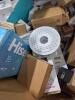Electronics, heavy cable, alarm.com, echo spot, Polaroid, printers, PlayStation controller, RAINE 75, LaserJet, bamboo lab 3-D print filament, SCEPTR monitors, controllers, HEAVY products, sync vision, Atari arcade, AIPER system, Wireless repeater, TYCO i - 8