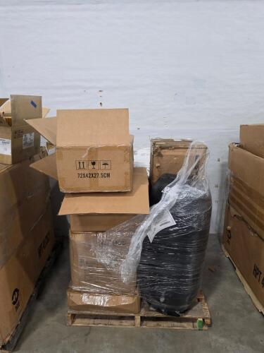 Tubes, barstools, siding stone, sac style furniture, and more