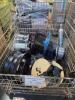 Automotive part, hitch attachment, multiple rims, cable