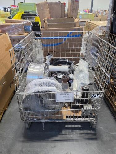 Large rim, wire, strapping material, automotive parts, and & More