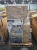 Swimming pool, shark flex breeze mist fan, rug runner, garbage cans, battery, Frigidaire room air conditioner, headlights, & More