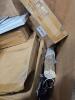 Books, round box Wood, pound pack, atomic habits book, wait, piece of wood, Acer monitor out of box, plastic roll & More - 3