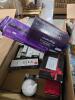 Health and beauty: nail brushes, facemask, magnesium glycinate, soap, NORE handheld steamer, calcium magnesium local hair for pets, supplements, hair products, red light hair dryer, sports research evening Primrose, Vila juicy, COLOBETASOL cream, sonic ha - 12