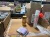 Health and beauty: AMIKA, box of mega star ceramic hair straightener, full shine hair extensions, oil sheen, thermometer, box of D'OR2 4K, Allegra, wound solution, hair products, stethoscope, KOZI, smarty-pants, electric trimmer, tattoo stencil gel, curli - 5