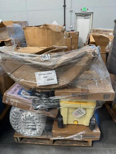 Mattress, LG 43 inch TV, ninja frost vault cooler, top-notch product, plastic tiles, industrial parts, insulated glass box, & More
