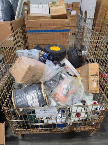 Industrial/automotive, wheels, Jack, cutting blades, electrical box, car parts, & More