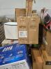Electronics: air fryer, HP printer, ROBOROCK, smart lock, LED speaker, portable video player, audio technic product, Epson printer, vinyl turntable, AMARAN aperture, FI &ndash; 7180 GEYA, LaserJet cartridge, brother product, gaming steering wheel, Apple replica - 29