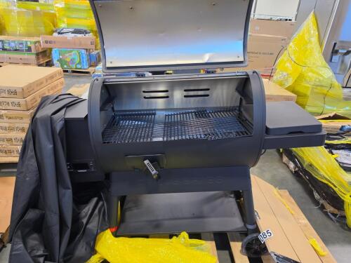 Pro series pellet grill out of box appears to be customer return but maybe not used?