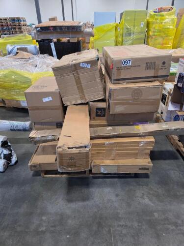 Trashcan, popcorn cart, king ZINUS piece, lifetime folding chairs, beach chair, & More