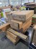 Trashcan, popcorn cart, king ZINUS piece, lifetime folding chairs, beach chair, & More - 3