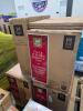 Pre-lit 12 foot slim LINDEN fir tree complete and another box 1/2 only pre-lit 5 foot Santa countdown sign - 3