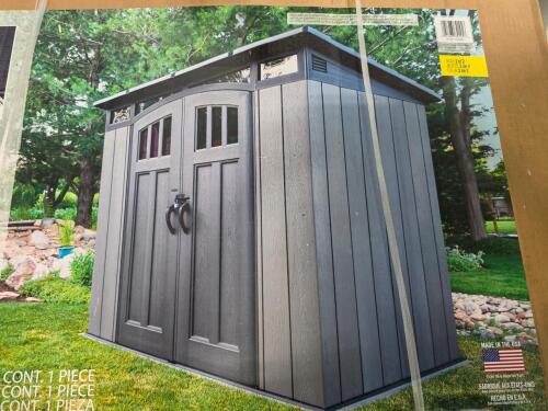 Outdoor storage shed 605281
