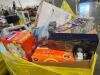 Big box store in a box: garbage bags, blanket, air fryer, tissue, napkins, pet treats, swiffer, tide pods, magic eraser, clothing, Cascade, degreaser, Oral-B, worlds best vitamins, Ken whiners, & More - 3